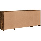  Komoda s LED svjetlima boja dimljenog hrasta 163x37x67 cm | shoptok.hr