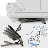 Kidwell RUBI zeleno/crna dječja ležaljka | shoptok.hr