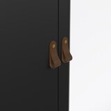 Tvilum Crni ormar s ogledalom 150x199x58 cm Madrid – | shoptok.hr