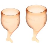  Feel Secure Menstrualne čašice, 2 komada, Narandžaste Cene