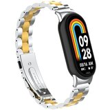 INF Eleganten pašček iz nerjavečega jekla za Xiaomi Mi Band 9 Silver, (22148729) | Shoptok.si