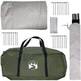 Tipi šator s krovom Maslinastozelena 600 x 600 x 350 cm | shoptok.hr