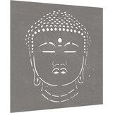 Vrtni zidni ukras 55 x 55 cm čelik COR-TEN uzorak Budine glave | shoptok.hr