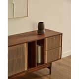 Kave Home Smeđa niska komoda u dekoru oraha 180x73 cm Elan – | shoptok.hr