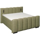 Premium Living Postelja Boxspring Elysia, Zelena, 200x200 | Shoptok.si
