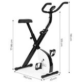 Modern Home trenažni sobni bicikl sa displejem white | ePonuda.com