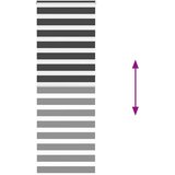 vidaXL idaXL Zebra senčilo črna 90x230 cm tkanina širina 85,9 cm poliester | Shoptok.si