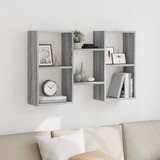 vidaXL Zidna polica boja hrasta sonome 96x18x60 cm konstruirano drvo Cijene