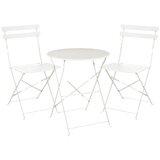 Balkonski set namještaja Laurence (3 -dij., Bijela) | shoptok.hr