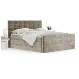 Maison de Rêve Svjetlo smeđi boxspring krevet s prostorom za odlaganje 180x200 cm Ava – | shoptok.hr