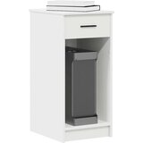 vidaXL Tower stalak za računalo s ladicom bijeli 35x45x77 cm | shoptok.hr