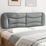  Jastuk za uzglavlje Hvar svjetlosivi 180 cm od tkanine | shoptok.hr