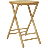  3-dijelni sklopivi bistro set s tamnosivim jastucima bambus | shoptok.hr