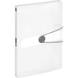 Herlitz Mapa A5 s gumicom, polipropilen, hrbat 2,5 cm, prozirna, | shoptok.hr