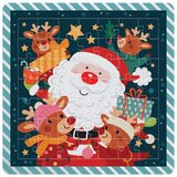  PUZZLE 49 KOM U OKVIRU CHRISTMAS "SANTA & FRIENDS" INTERDRUK | shoptok.hr