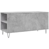  Stolić za kavu boja betona 102x44,5x50 cm od konstruiranog drva Siva | shoptok.hr