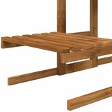  Stalak za biljke Prirodna 82 x 36 x 60 cm Čvrsto drvo akacije | shoptok.hr