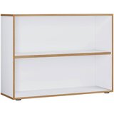 MID.YOU Pisarniški Regal Salia B100, Bela, Barva Hrasta | Shoptok.si