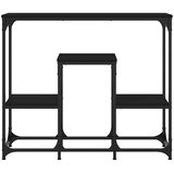  Konzolni stol crni 89,5 x 28 x 76 cm od konstruiranog drva | shoptok.hr