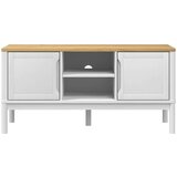 TV ormarić FLORO bijeli 114 x 43 x 55 cm od masivne borovine | shoptok.hr