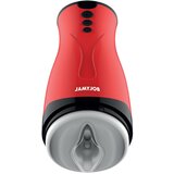JamyJob Dameron Suction & Vibration Masturbator Red Cene