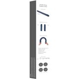 Strap-On-Me - dupla dildo (metal plava) | shoptok.hr