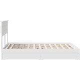  Krevet s od storage Bijelo 140 x 190 cm Konstruirano drvo | shoptok.hr