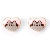 Pusheen Nau&amp;scaron;nice - srca, roza i zlatni ton Slike