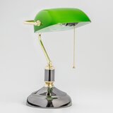  Brilagi - Stona lampa BANK OFFICE 1xE27/60W/230V crna/zlatna/zelena | Eponuda.com
