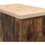 vidaXL Garažni ormar za odlaganje 30x51x85 cm masivne borovine | shoptok.hr