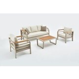 Hanah home assento Beige Garden Lounge Set | ePonuda.com