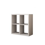ADRK Stenski regal Cleo III s 4 policami - BELA | Shoptok.si