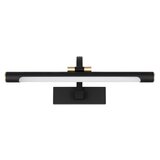  LED osvetljenje za kupatilsko ogledalo VINCI LED/15W/230V 60 cm IP44 crna | Eponuda.com