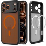 POSNETI MEDIJI OVITEK SPIGEN ULTRA HYBRID MAG ZA IPHONE 17 PRO MAGSAFE FROST ČRNO/ORANŽNO, (5000259327) | Shoptok.si