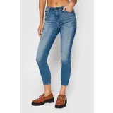 Noisy_May Jeans hlače Kimmy 27018139 Modra Skinny Fit