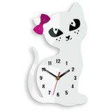  Zidni satovi CAT WHITE HMCNH050-white (moderni zidni sat) | shoptok.hr