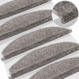  Samoljepljivi stepenasti ulošci 15 pcs Siva 80 x 24,5 x 3,5 cm | Eponuda.com