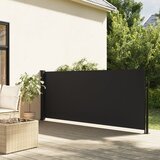 The Living Store Zložljiva stranska tenda črna 120x300 cm - Zložljiva Stranska Tenda, (21447422) Cene