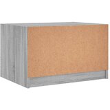  Stolić za kavu sa staklenim vratima boja hrasta 68x50x42 cm | shoptok.hr
