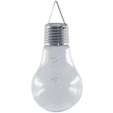 BAUHAUS Solarna svetilka Bulb (5 x 0,05 W, premer: 8 cm, višina: 14 cm, topla bela svetloba)