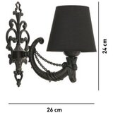 Opviq zidna lampa gloria black