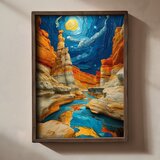 Wallity slika TUN106, 35 x 47 x 2 cm Cene