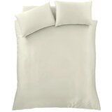 Catherine Lansfield Bež satenasta posteljnina za zakonsko posteljo 200x200 cm Silky Soft – | Shoptok.si