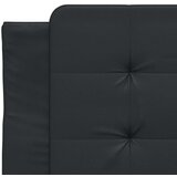  Krevet s madracem crni 90x190 cm od umjetne kože | shoptok.hr