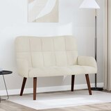 SOFA za dvije osobe Krem 115 x 61 x 87 cm Baršun | shoptok.hr