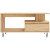  Stolić za kavu boja hrasta 90x49x45 cm konstruirano drvo | Eponuda.ba