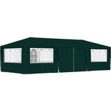  Profesionalen vrtni šotor s stranicami 4x9 m zelen 90 g/m² | Shoptok.si