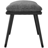  Tabure svjetlosivi 45x29,5x35 cm od tkanine i umjetne kože | shoptok.hr