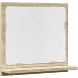 Maison Chic Kopalniška omarica - Kopalniški kabinet z ogledalom sonoma hrast 40x11x37 cm, (21794436) Cene