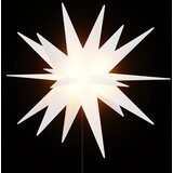  Božićna svjetla sa šiljcima 3 kom LED sklopiva bijele 35 cm | shoptok.hr